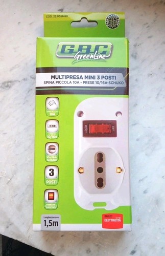 Presa multipla gbc compatta - gbc,