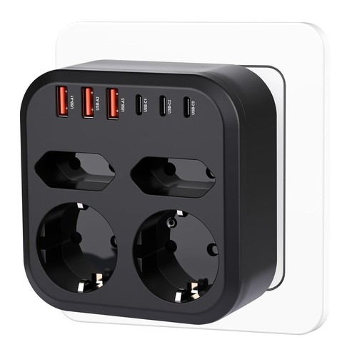 Ciabatta multipresa con usb - ciabatta,