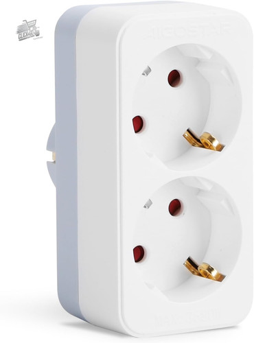 Adattatore presa doppia schuko - adattatore,
