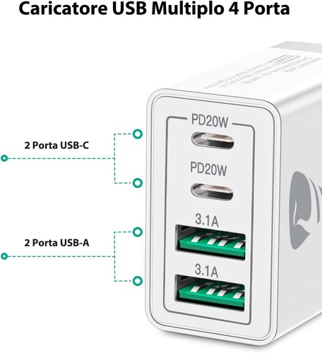 Caricatore usb rapido - caricatore, c