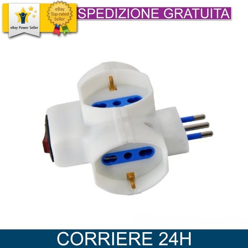 Adattatore presa multipla - adattatore,